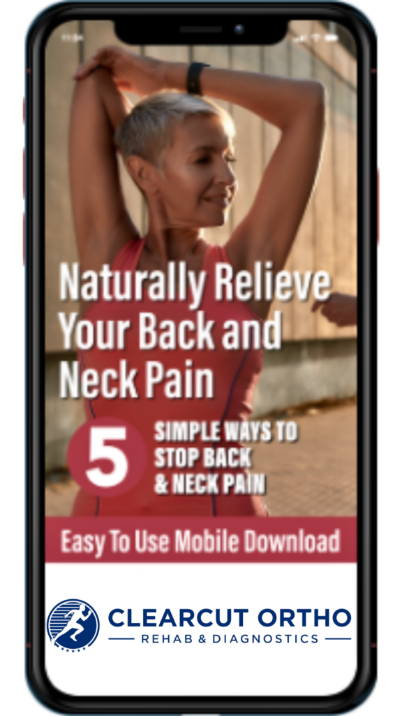Ebook for Back & Neck Pain Relief